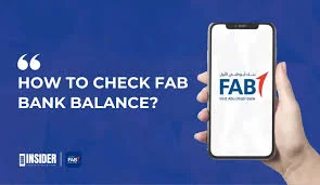 fab bank balance check online